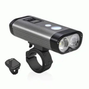 Ravemen PR1600 USB Rechargeable Front Light - Grey / Front