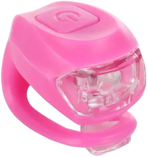 Halfords Silicon Bike Light - Pink