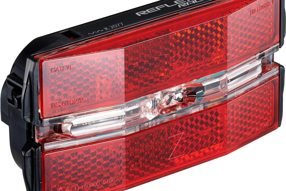 Cateye Reflex Pannier Rack Rear Bike Light