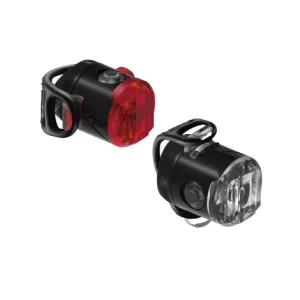 Lezyne Femto USB-C LED Bike Light Set - Black / Rechargeable / Light Set