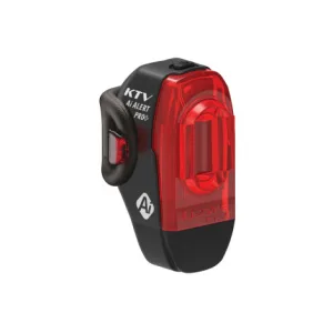 Lezyne KTV Pro+ AI Alert LED Rear Bike Light - Black / Rechargeable / Rear