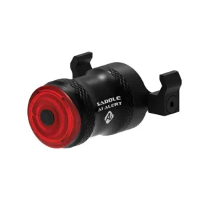 Lezyne Saddle AI Alert 250 LED Rear Bike Light - Black / Rechargeable / Rear