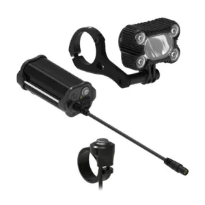 Lezyne Tera HB StVZOP P2800 Front Bicycle Light with Power Pack XL Loaded Kit - Black / Rechargeable / Front