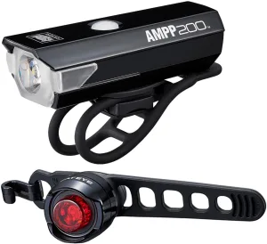 Cateye Ampp 200/Orb Rc Light Set