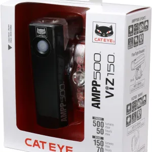 Cateye Ampp 500S/Viz 150 Light Set